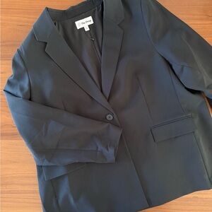 The Drop Women's Classic Black Blazer